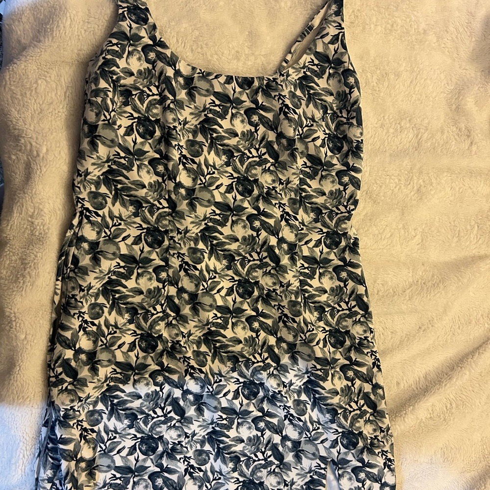 Abercrombie & Fitch Blue Floral Mini Dress